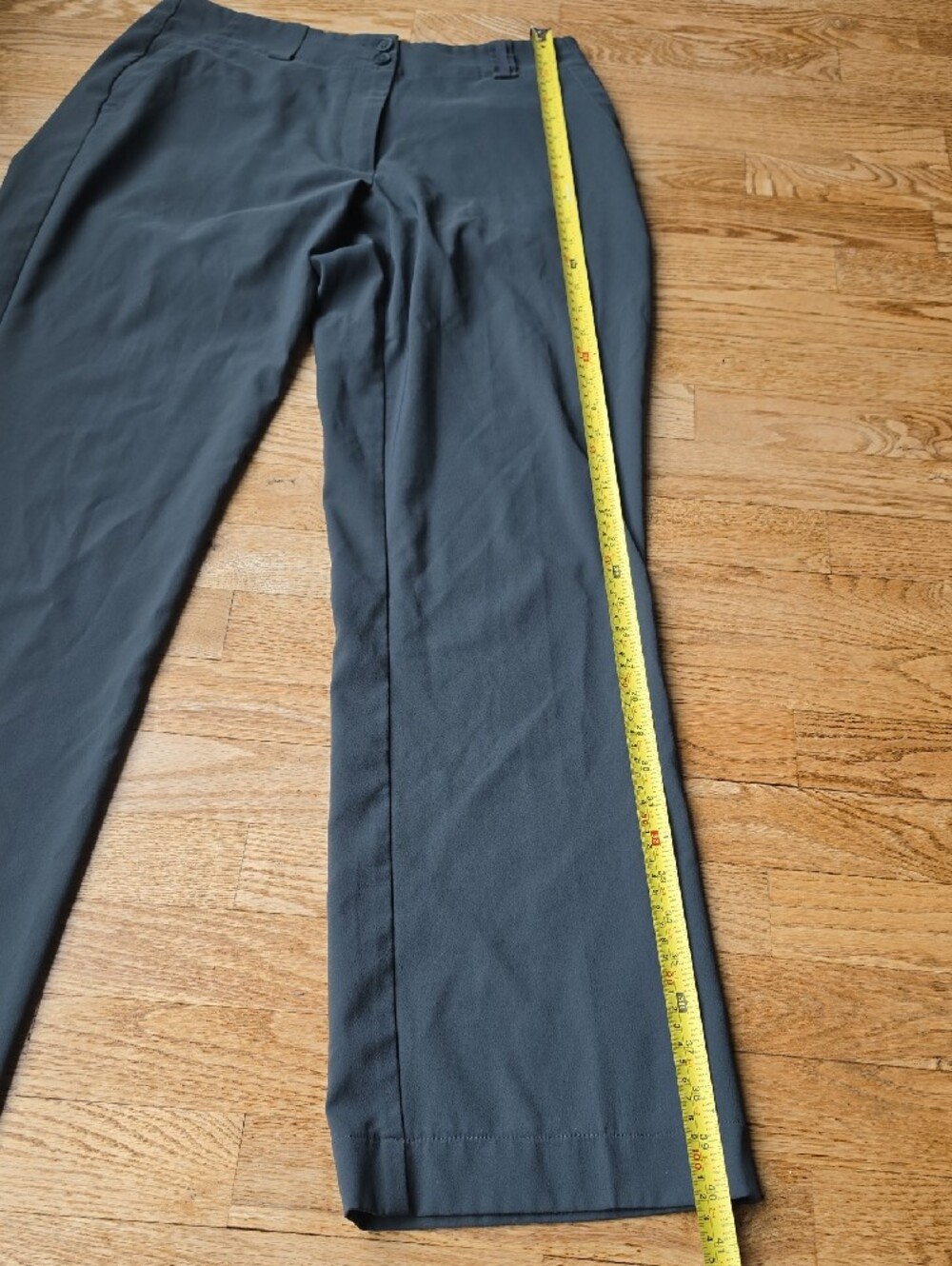 (4P) Nike Gray Golf Pants - Nike Dri-FIT Comfy Breathable Athleisure Athletic - Picture 3 of 10